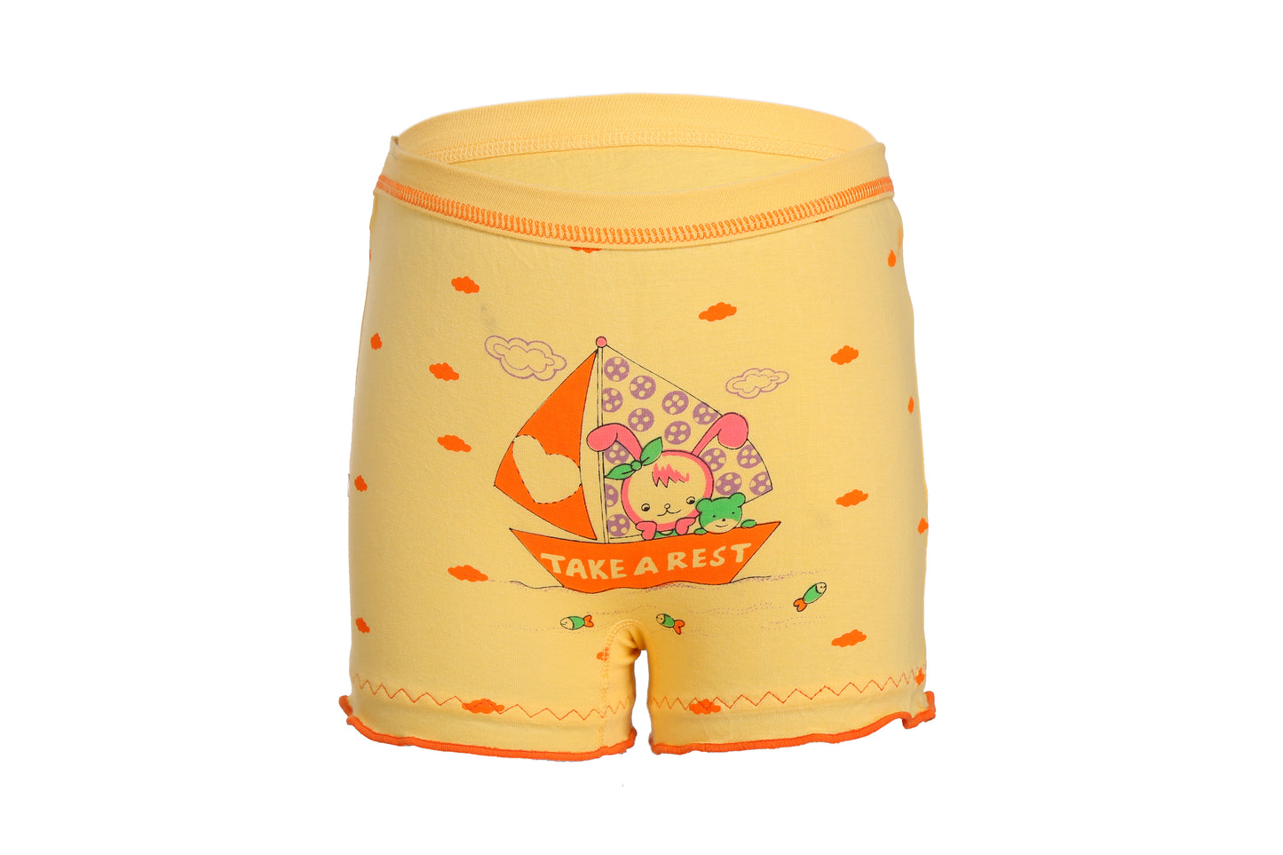 Girl's Elastane Waistband Bloomers (Pack of 4)